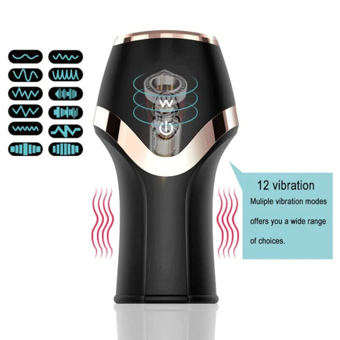 Adult toys Glans Trainer Penis Masturbation Device Massage Aircraft Cup Vibration Male Masturbation Device - Image 4