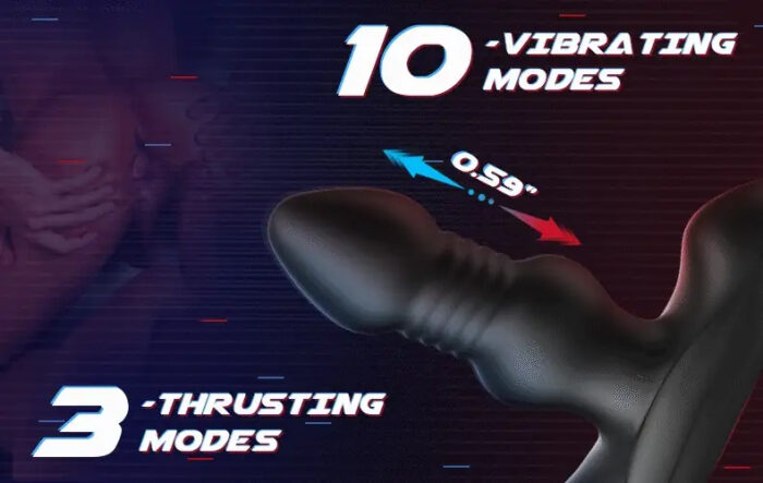 7 Frequency Conversion Vibration Wireless Remote Control Prostate Massager - Image 9