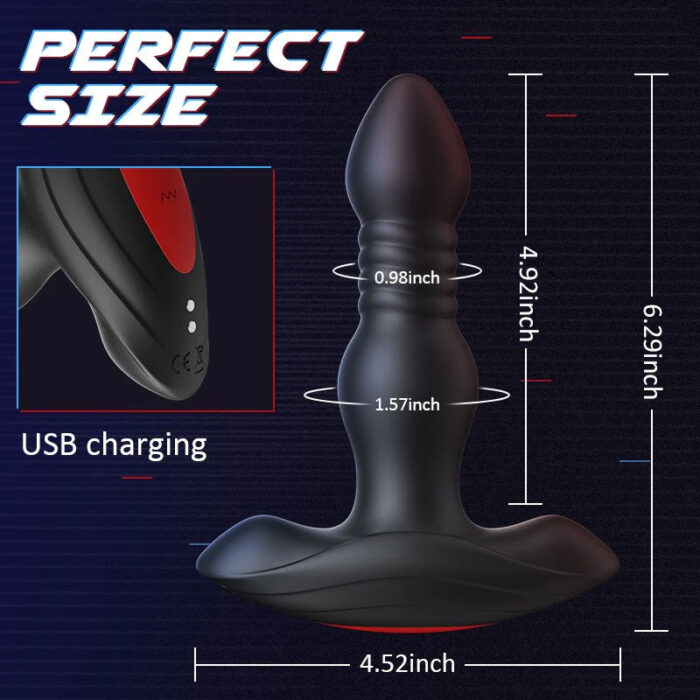 7 Frequency Conversion Vibration Wireless Remote Control Prostate Massager