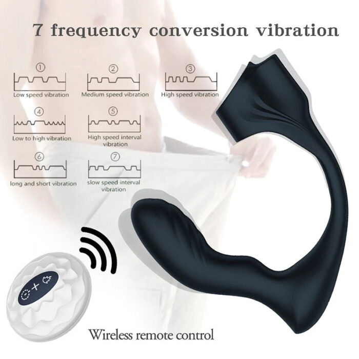 10 Vibrating Butt Plug With Remote Control - Image 5