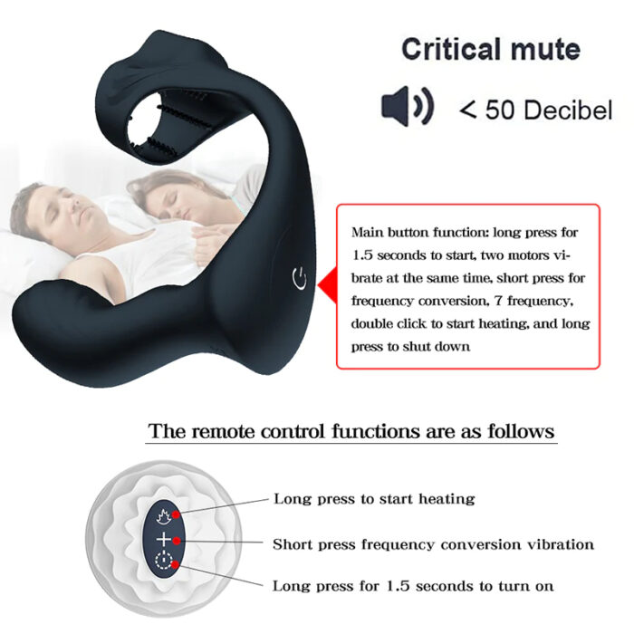 10 Vibrating Butt Plug With Remote Control - Image 8